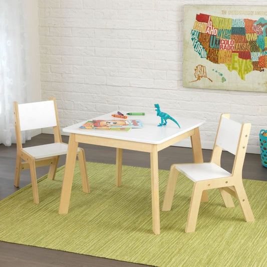 Alexa Kids Study Table + Chairs