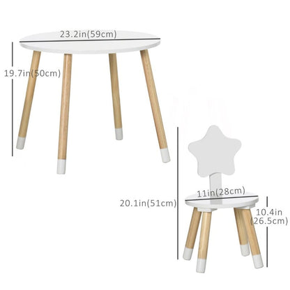 Star Kids Study Table & Chairs