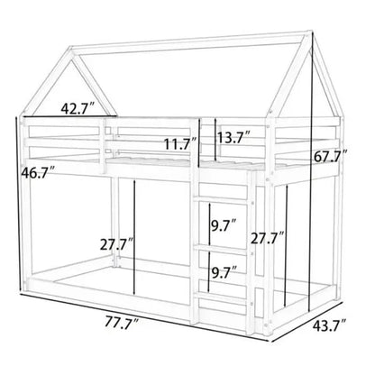 Ally Kids Bunk Bed