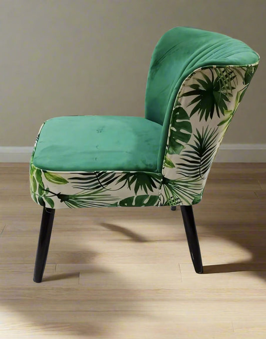 Alfa Green Bedroom Chair