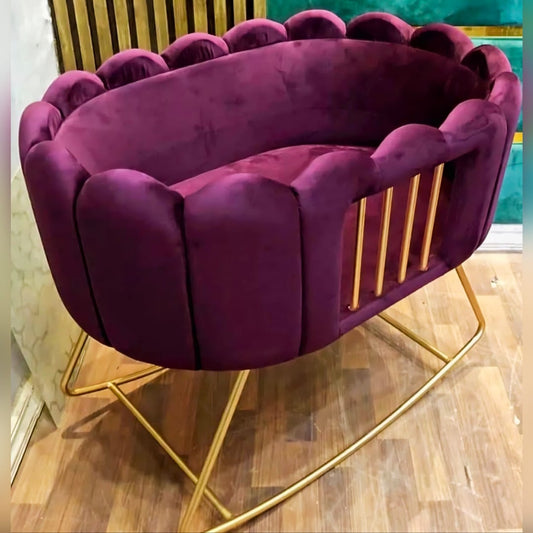 Aley Purple Baby Bassinet