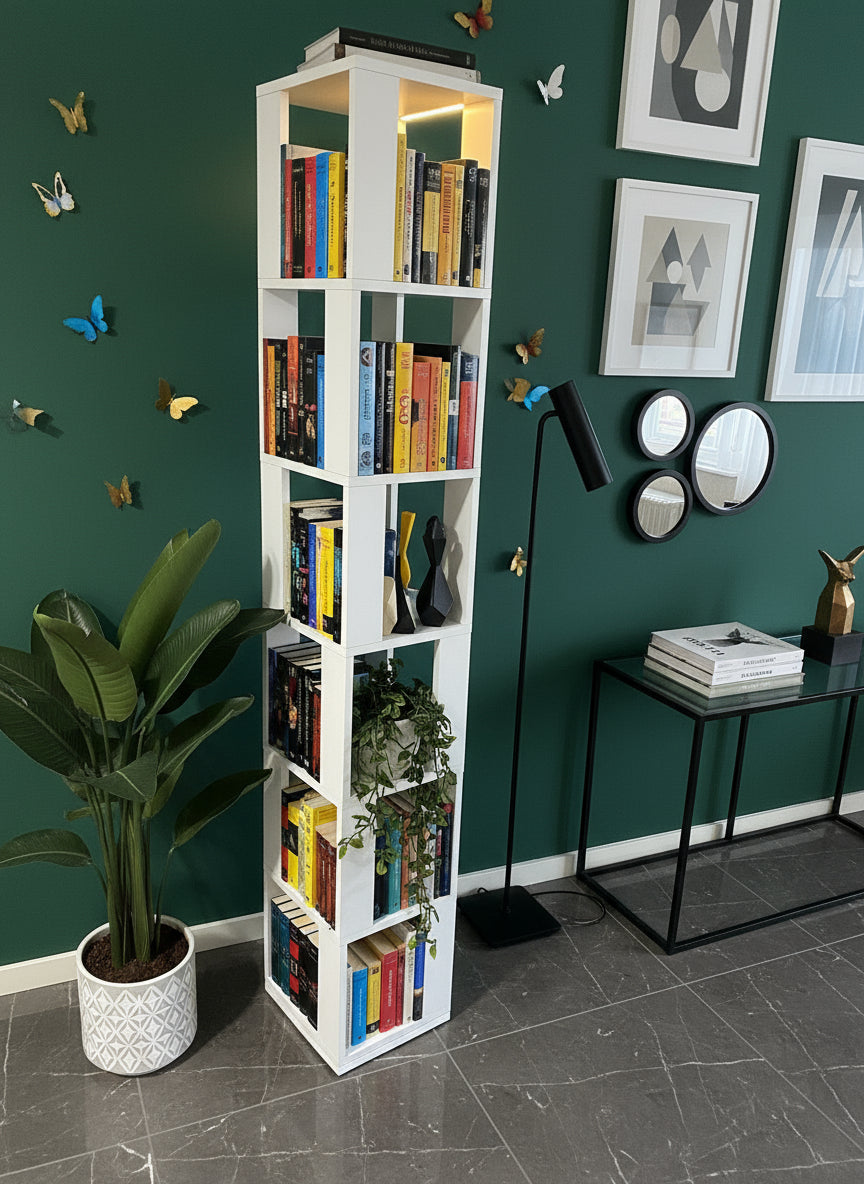 Alfa Rotating Book Rack & Book Shelf