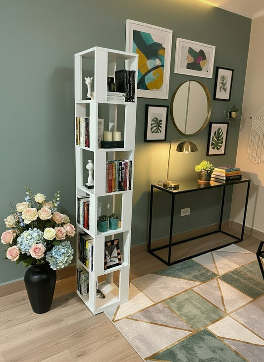 Alfa Rotating Book Rack & Book Shelf