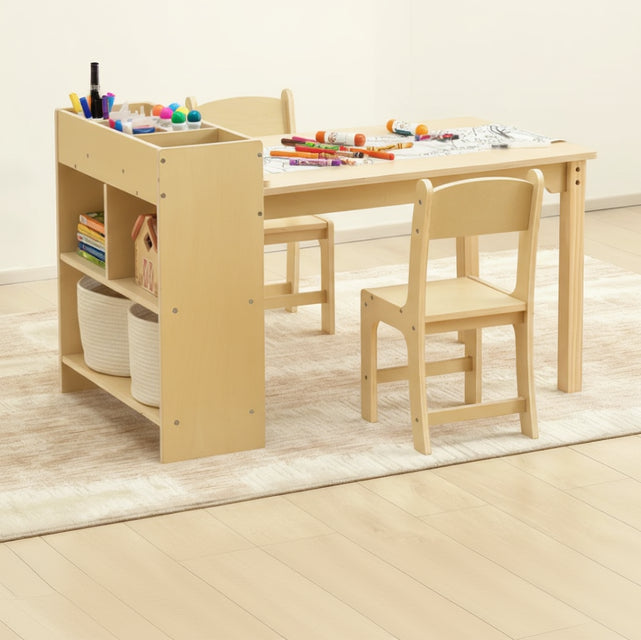 Pirov Kids Study Table With Chair