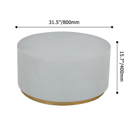 Acrete Round Coffee Table/Center Table