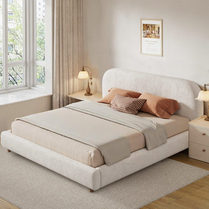 Alara Boucle Double Bed