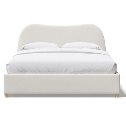 Aila Boucle Double Bed