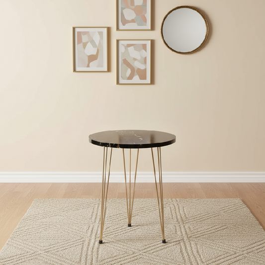 Alfa Single Nesting Table Black