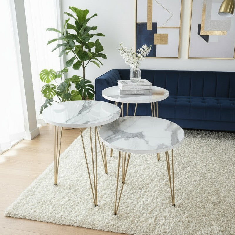 Alfa Set Of 3 Nesting Table