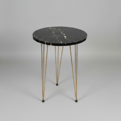 Alfa Single Nesting Table Black