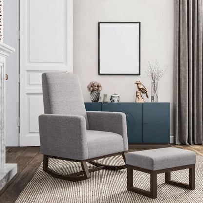Elix Rocking Chair+Stool