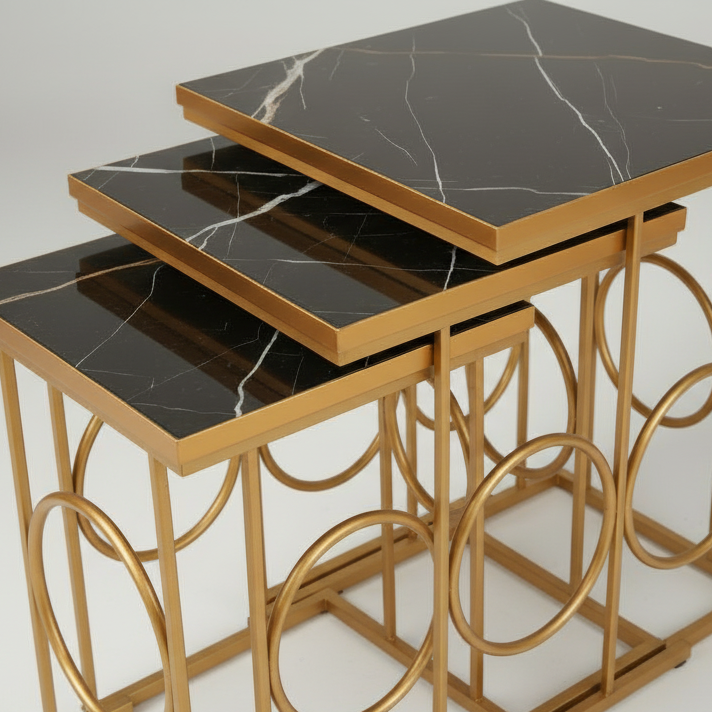 Circle Set Of 3 Nesting Table