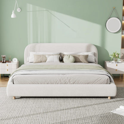 Alara Boucle Double Bed