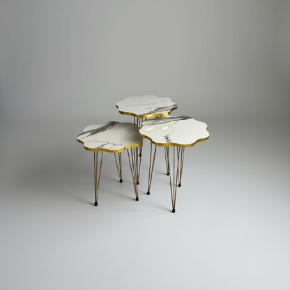 Flower Set OF Nesting Table