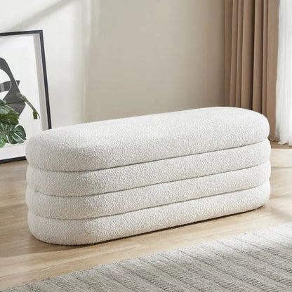 Ada Storage Puffy + Ottoman Stool
