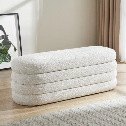 Ada Storage Puffy + Ottoman Stool
