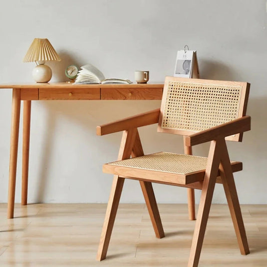 Rattan Wooden Chair
