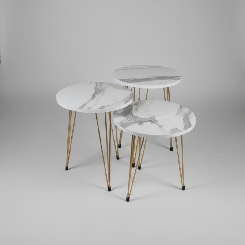 Alfa Set Of 3 Nesting Table