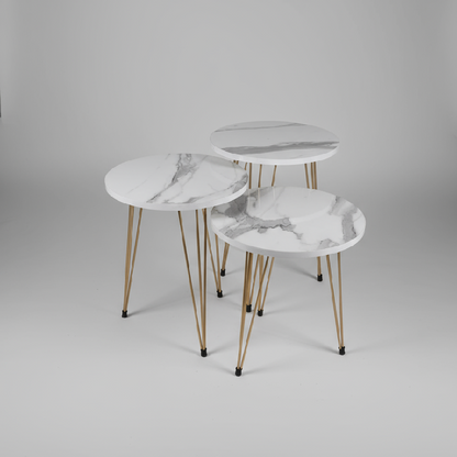 Alfa Set Of 3 Nesting Table