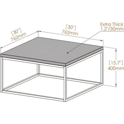 Aella Square Coffee Table/Center Table