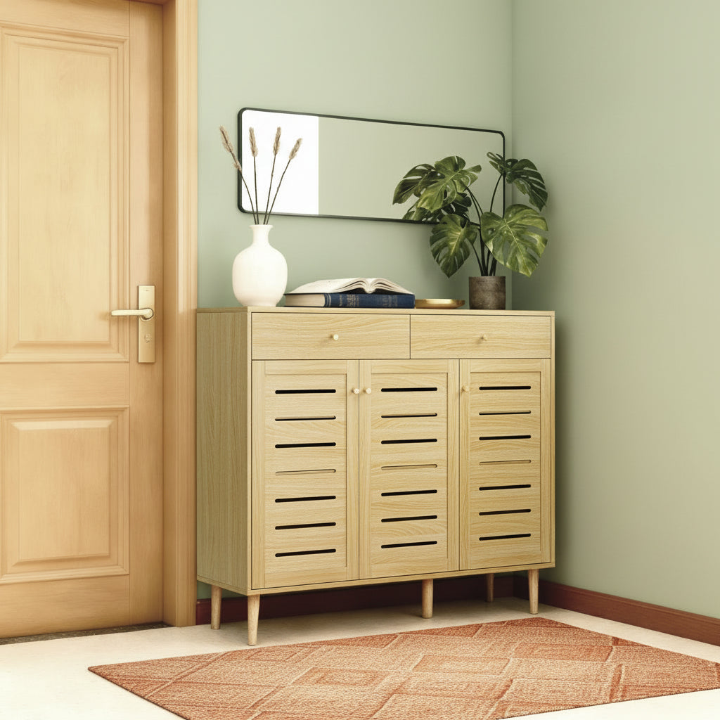 Alex 3 Doors Shoe Rack